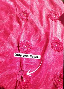Exquisite Fuchsia saree