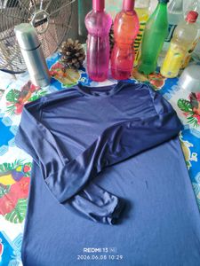 Navy Blue Long Sleeve T-Shirt