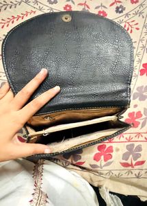 Stylish Laser-Cut Crossbody Bag