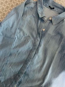 Classic Blue Denim Shirt