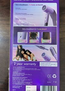 Purple Hair Dryer