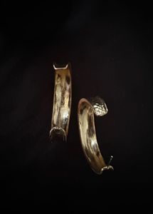 Textured Hoop Earrings