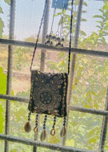 Neckpiece And Earrings.