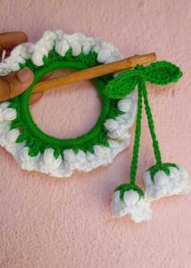 pack of 2 Handmade Crochet Hair Tie