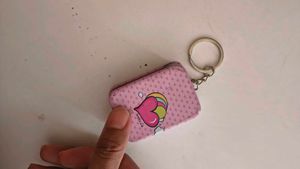 Cute Mini Keychain Box 2 and 1 Tin Bo