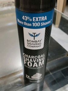 Charcoal Shaving Foam With Moroccan Argan Oil