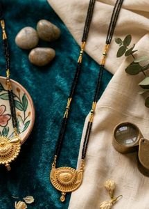 Elegant artificial Gold Mangalsutra