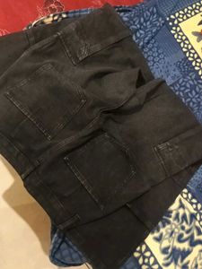 Grey Cargo Pants