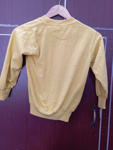 Yellow "Wonder School" Sweatshirt n lower (with 2