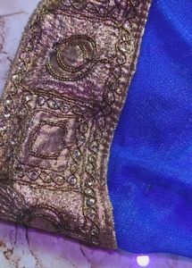 A PINK AND BLUE LEHENGA FOR GIRLS WITH DUPATTA