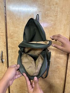 Stylish Green Backpack