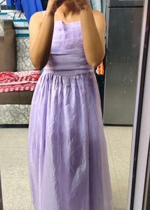Chic Lavender Party Dress