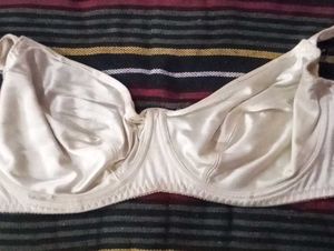 White Satin Bra Combo