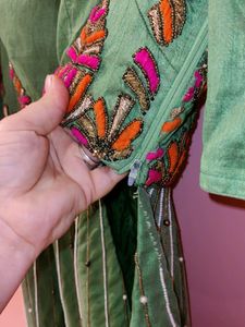 Fully Hand   And Thread Work Indow