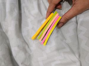 MULTI COLOUR STICKY NOTES STRIP