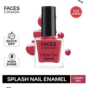 FACES CANADA Ultime Pro Splash Nail Enamel - Cherr