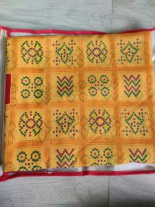 Beautiful Bandhani printed saree