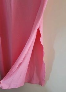 Pink colour saree shapewear or petticoat