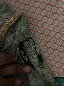 Light Green Printed Kurta