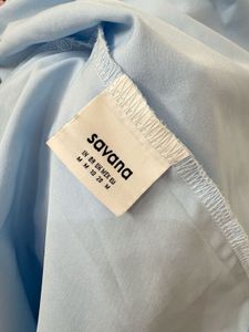 Savana lace trimmed Asymmetric shirt