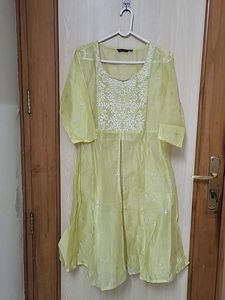 silk dress with plazzo