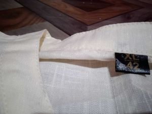 Elegant Cream Kurta Set with Elephant Print