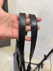 beanpole Black Leather Tote Bag