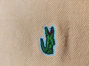 Lacoste Peach Polo Tshirt