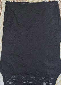 New Black Net Short Kurti
