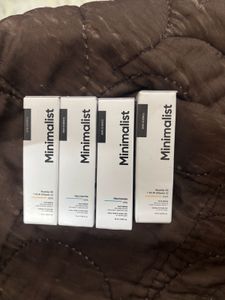 Minimalist Face Serums - Set of 4