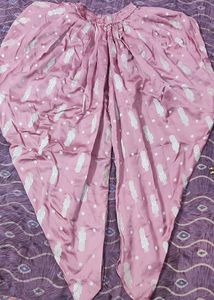 Dhoti N Frock Kurti With Dupatta Set