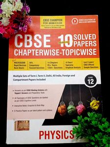 CBSE Class 12 Physics Solved Papers