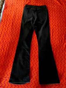 Black Flared Jeans