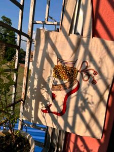 Ghungroo tote bag