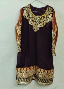 Elegant Embroidered Kurta Set