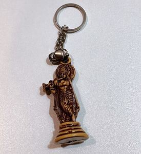 Lord Krishna Key Chain (Brown)