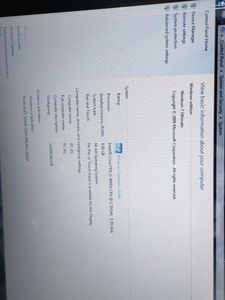 Dell Laptop windows 7 ( 2 lines on screen)