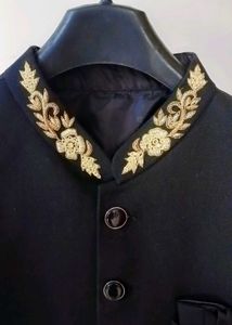 URGENT SALE ! Elegant Embroidered Black sherwani
