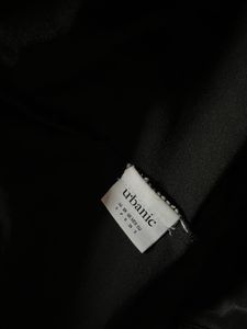 Sleek Black Maxi Slip Dress