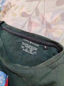 Tommy Jeans Green Sweatshirt