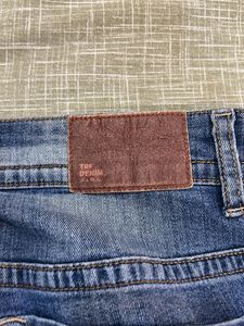 Zara- Ripped Blue Denim Jeans