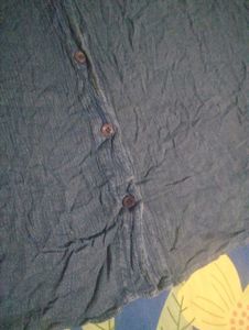 Sleeveless Button-Up Tunic Top