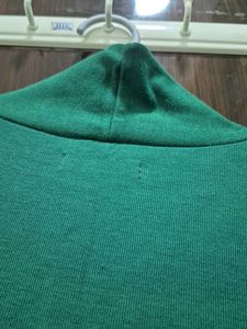 Green Duster Cardigan