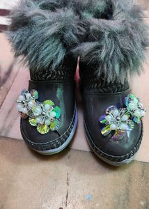Cozy Faux Fur Trimmed Boots
