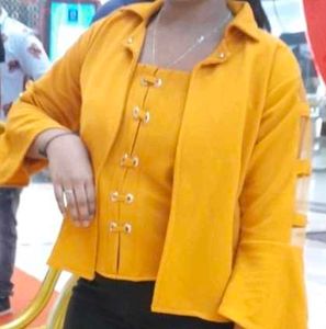 Crop Top With Coat