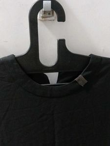 Elegant Black Long Sleeve Top