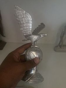 Vintage Eagle on Globe Figurine(aluminium)