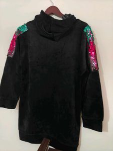 New Imported Cute Cat Hoodie Dress