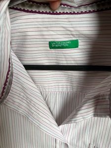 United colours of Benetton Striped Button-Up Shirt