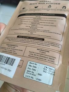 Outsup Herbal Body Wax Powder